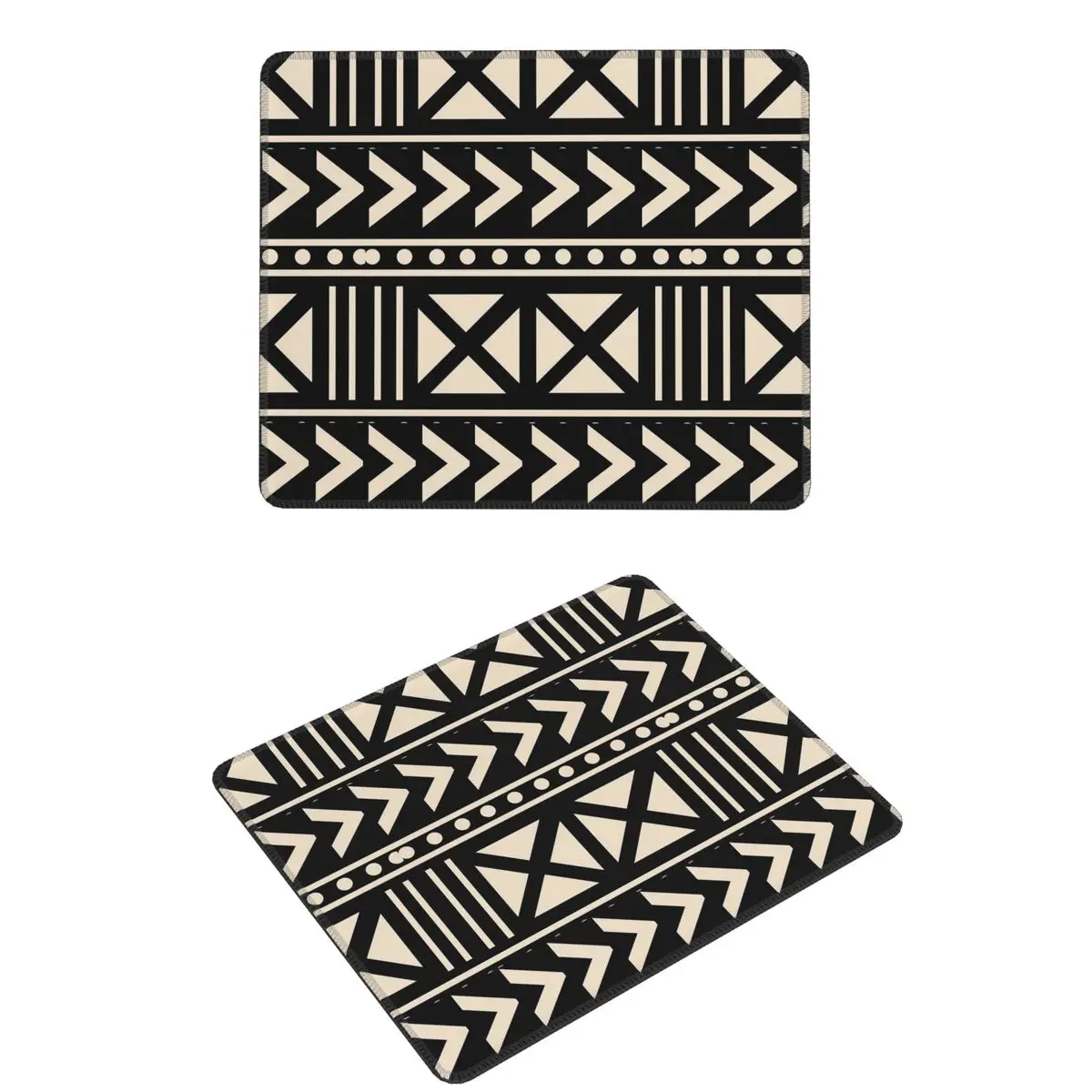 

African Mud Cloth Black And White Trending Mouse Pad Computer Keyboard Mouse Mat Gaming PC Desk Mat Office Table Mats