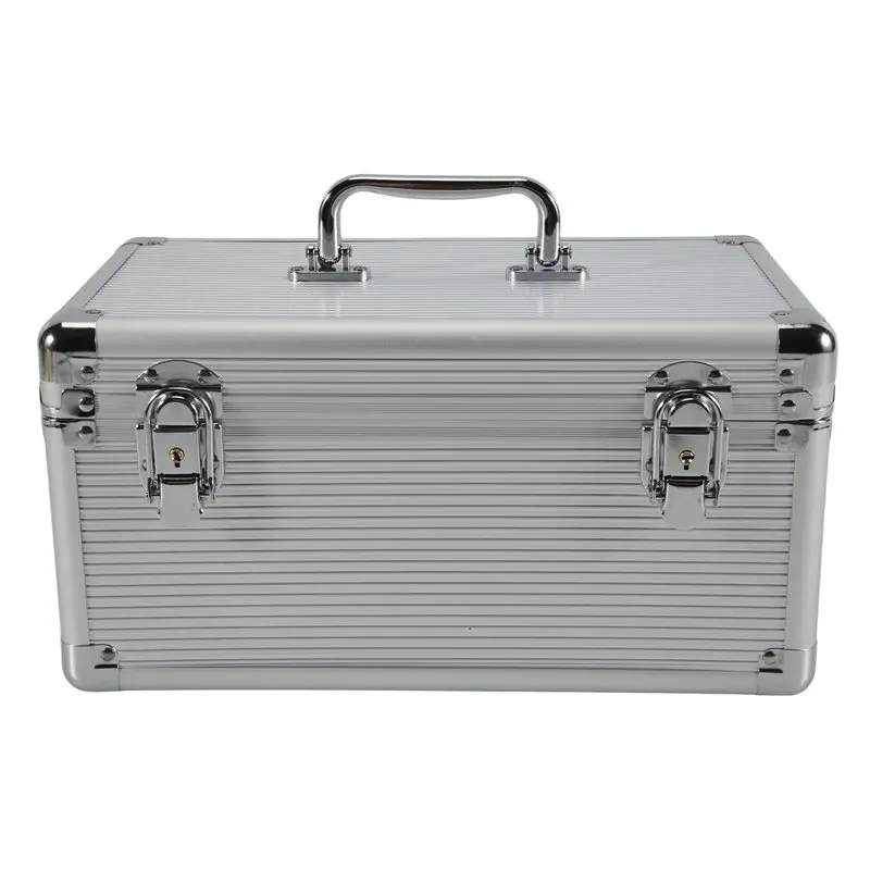 

Aluminum And Eva Hard Drive Protective Case 8X3.5 Inch And 6X2.5 Inch Slots For Hard Drive Classification And Storage-PZZW
