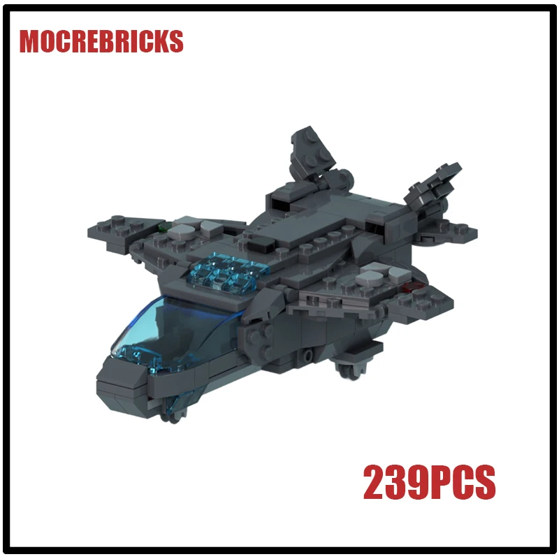 MOC-173901 Star film Kun Style avion à réaction vaisseau spatial blocs de construction modèle d'assemblage bricolage briques à collectionner jouets jouets pour enfants