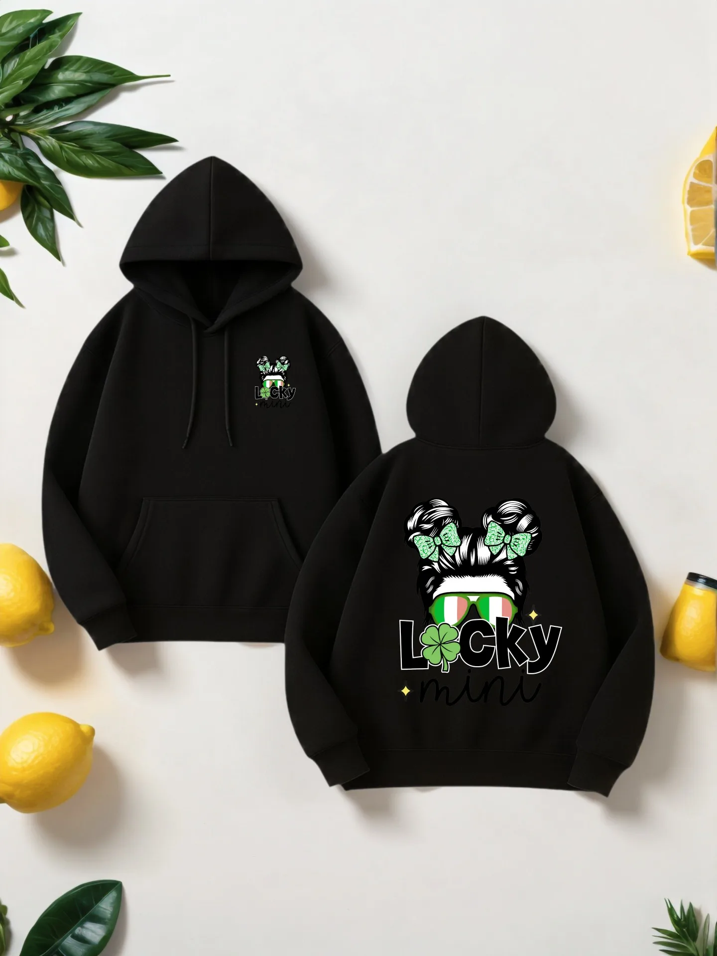 

Graphic Hoodie Men, Cartoon Print Oversized Pullover Hoodie for Young Men, Soft Fabric, For Everyday Wear