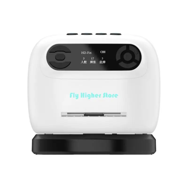 

Перезаряжаемая автоматическая покерная дилер 360 поворотных технологий мотор шумоподавления