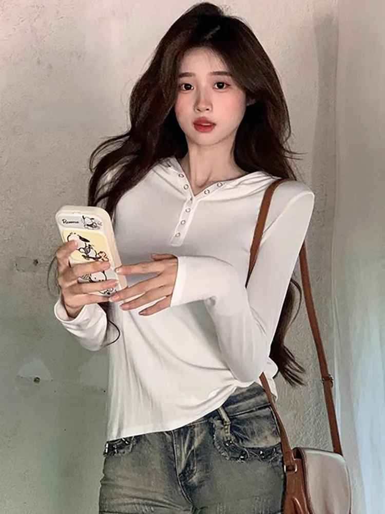 

Толстовки с капюшоном и графическим рисунком, женская спортивная одежда, с круглым вырезом, в полоску, с рукавами в стиле хип-хоп, круглая одежда большого размера, весна-осень, милая спортивная одежда