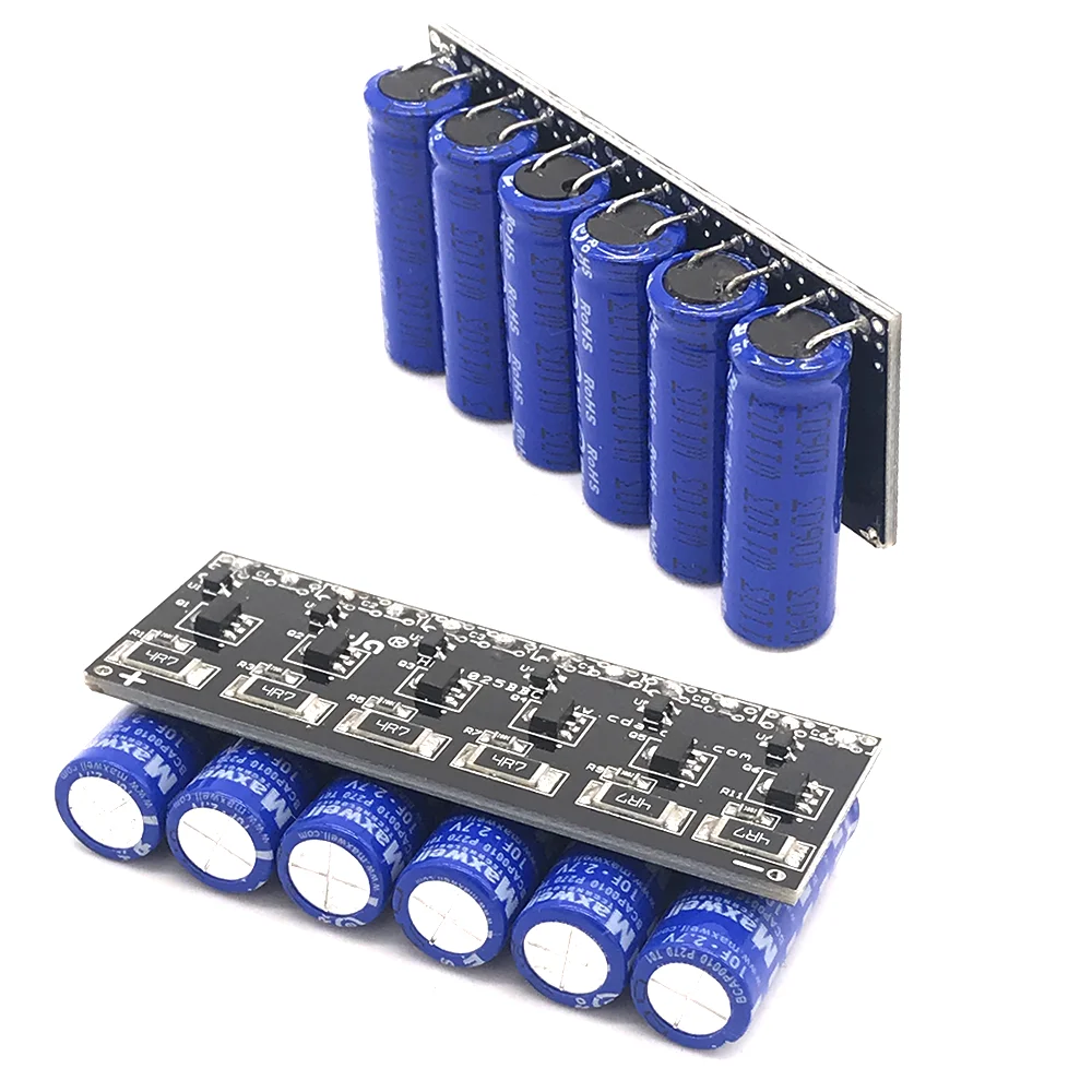 

Super Capacitors 16V 1.6F Maxwell Modules Ultra Capacitor SuperCapacitor Supercaps supercondensatore 6PCS 2.7V 10F