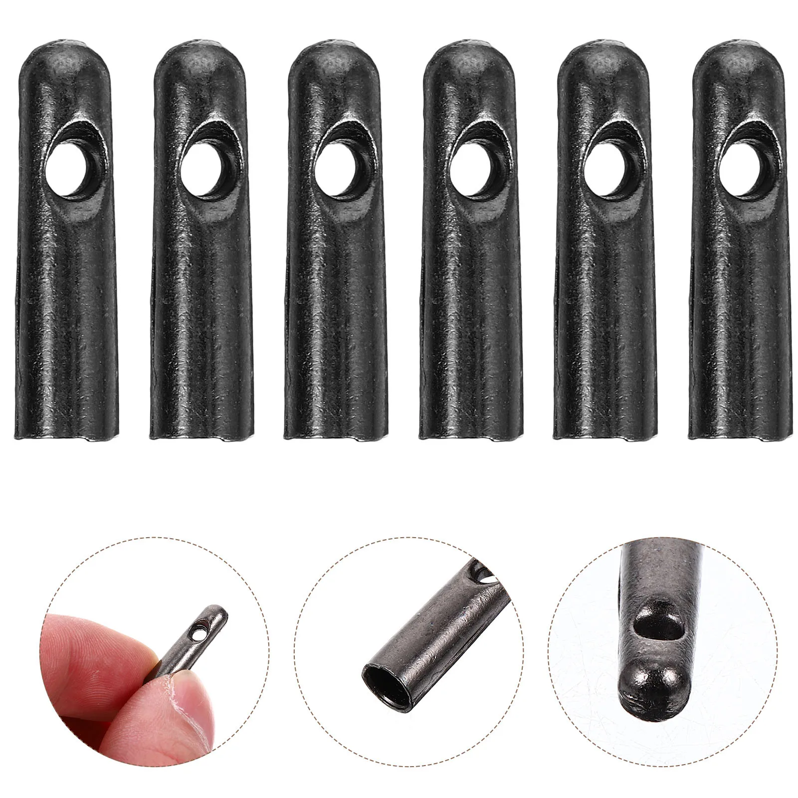 

10 Pcs Patio Umbrella Accessories Folding Replacement Foldable Tail Beads Parasols Umbrellas