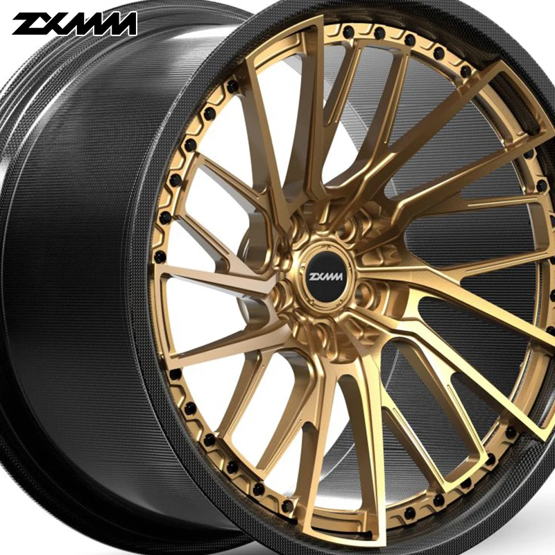 18 19 20 21 Inch Custom Forged Carbon Fiber Wheel for  Car for Lamborghini 911 G63 5x120  5x130 Full Barrel Rims
