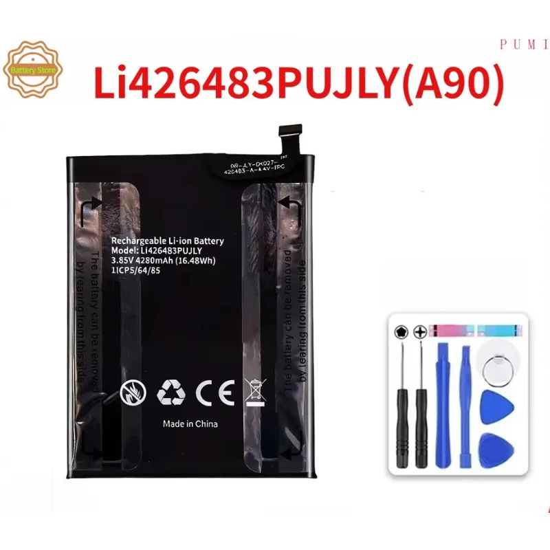 Battery For Blackview Ultra A6 A90 A80 Pro/Plus A8 Max A70 A60 A55/Pro A50 A5 A30  A20 Pro A10 pro Strong Power