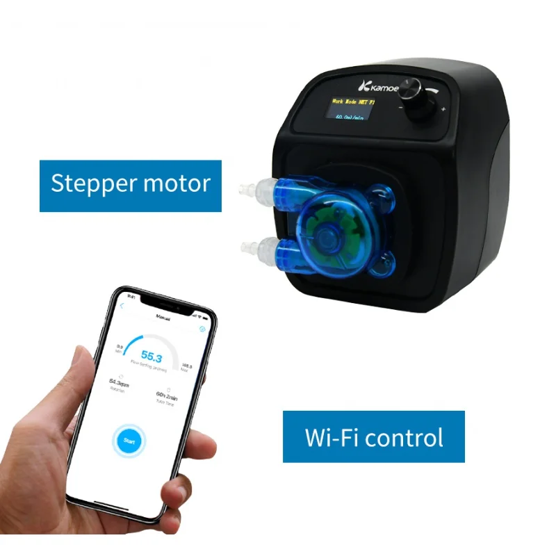 Titration Pump for Seawater Aquarium with APP Control, Automatic Aquatic Circulation, and Single-head Stepper for Calcium Revers