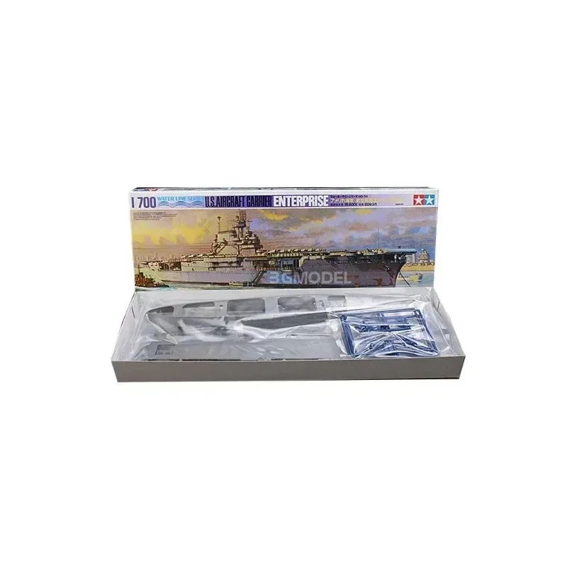 TAMIYA 77514 1/700 U.S. Aircraft Carrier Enterprise CV-6 Military Assembled Scale Model Kit DIY Toys Collectible Birthday Gifts