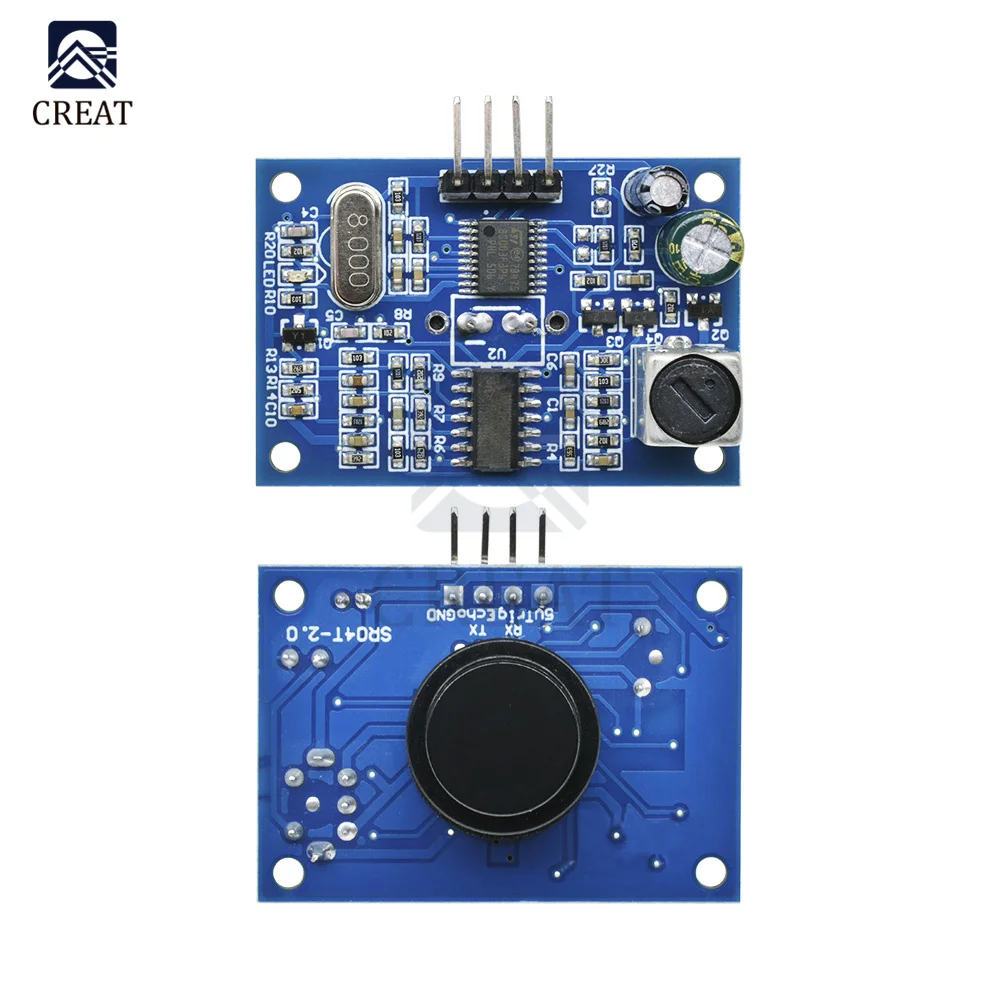 Módulo ultrasónico impermeable, transductor de medición de distancia, Módulo de placa de expansión, 5V, 20mA, JSN-SR04T DC
