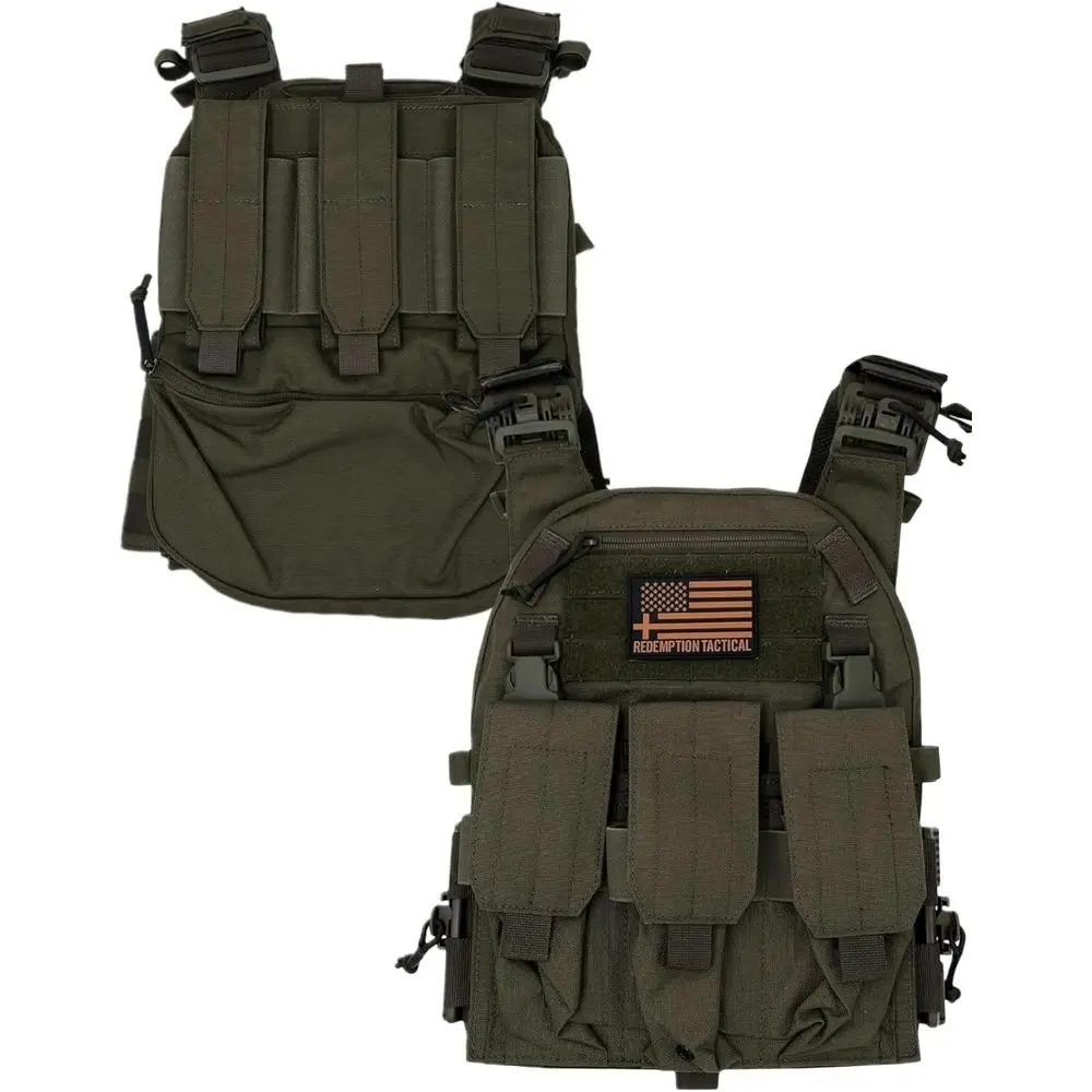

Redemption Tactical Archangel 2.0 Tactical Vest with Zippered latpack and Side Cummerbund