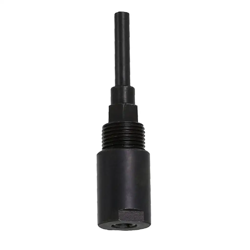 Woodworking Collet Extension Rod Hardened Steel Overlength Router Bit Holder for Shank Engraving Machine Tool