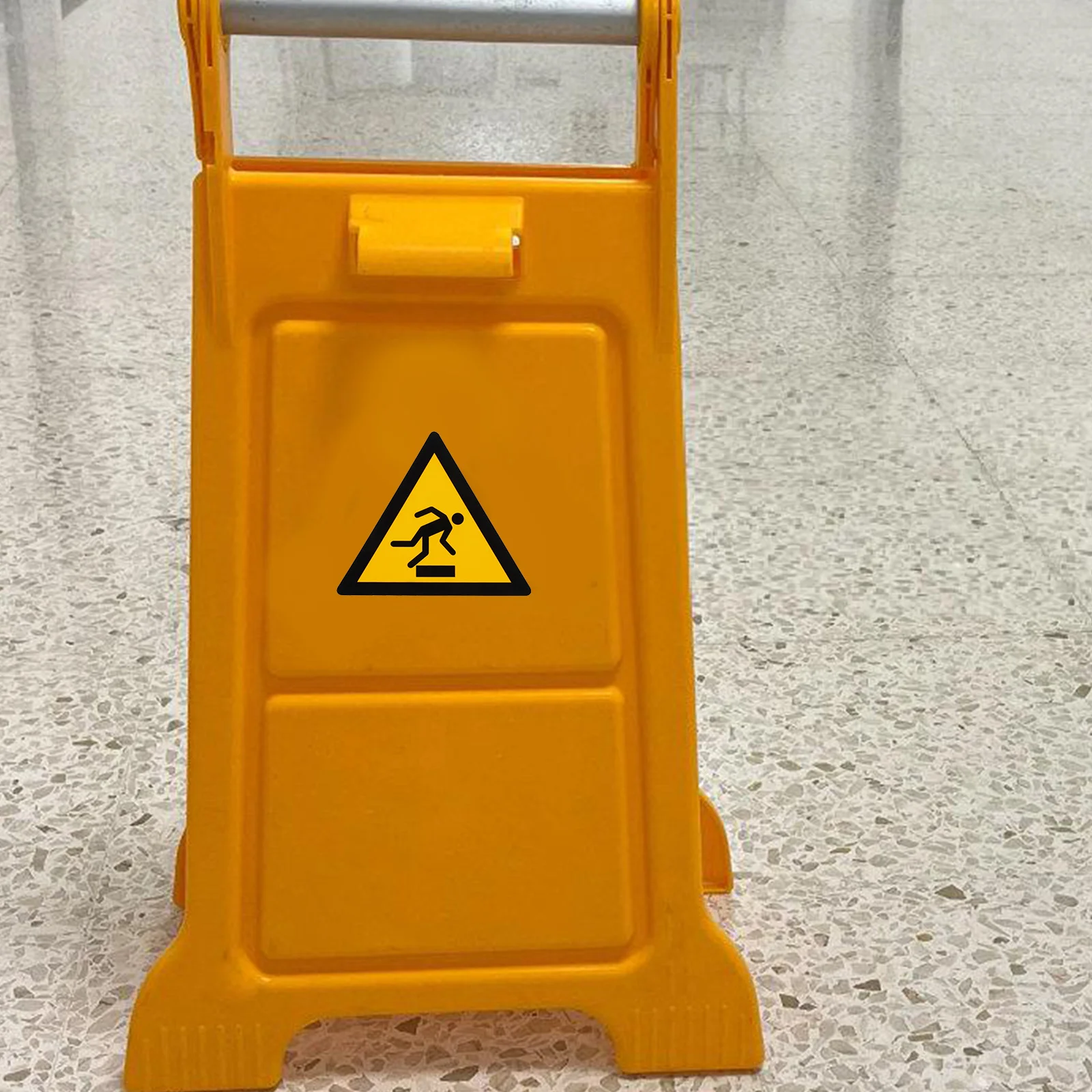 Caution Tripping Sign Durable Floor Warning Sticker Adhesive Safety Decal Easy Install Indoor Outdoor Watch Your Step