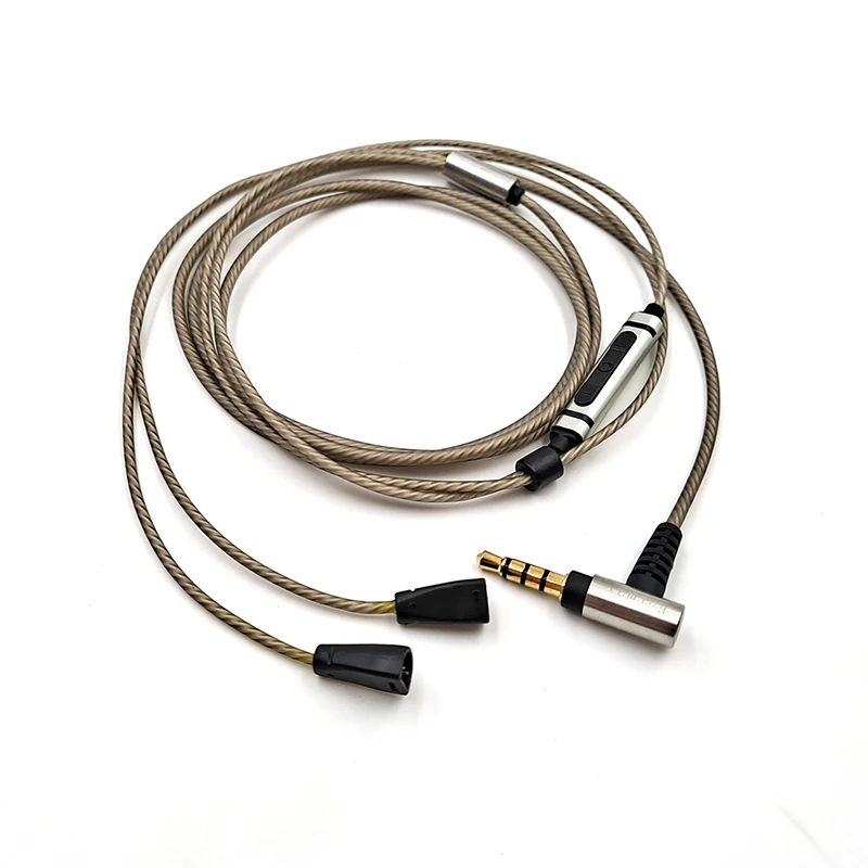 

For SennheiserIE8i IE8 IE80S IE80 Earphone Replaceable 3.5mm Silver Plated Headphone Cable