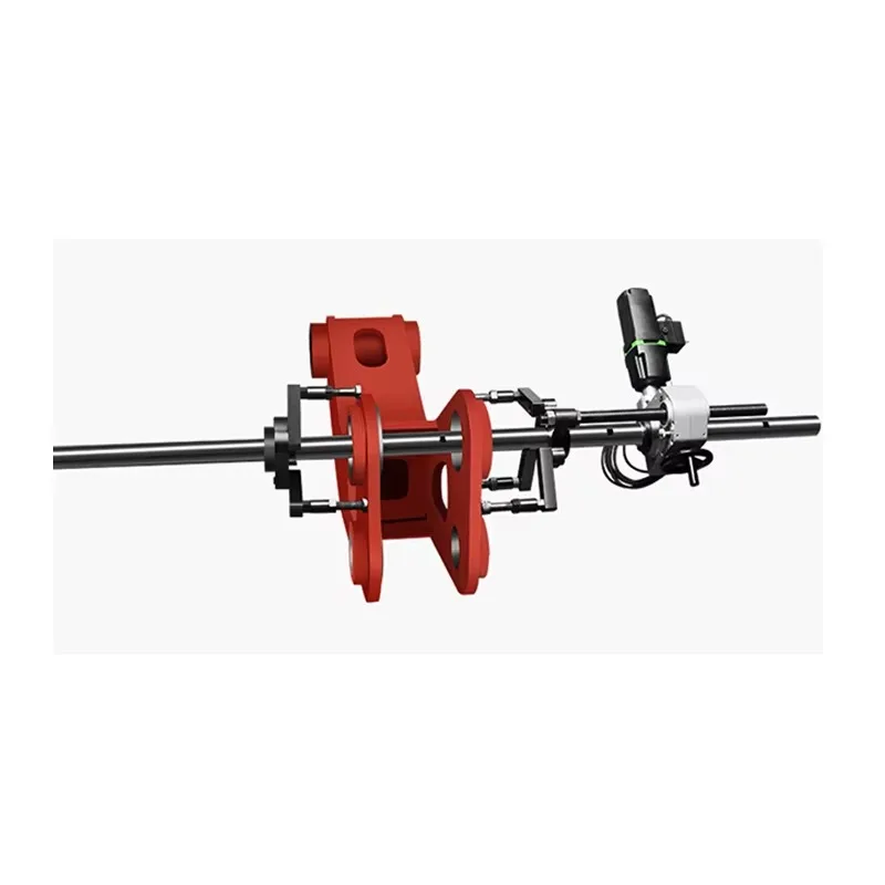 

Portable Pipe Line Boring Machine on Site