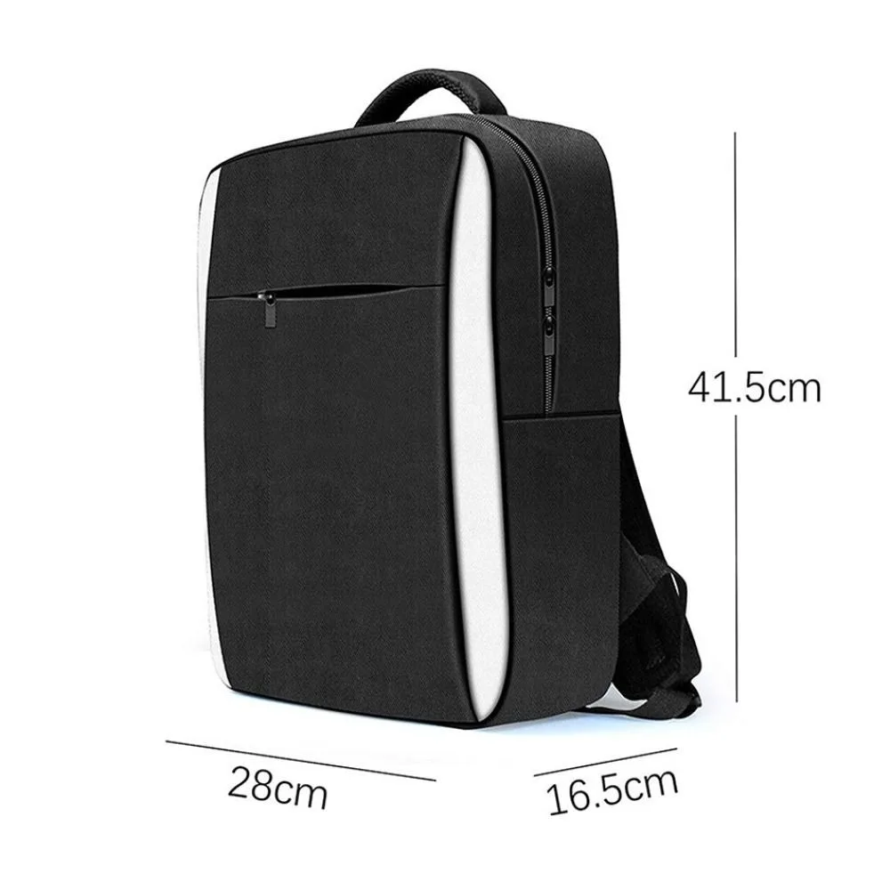 

Large Capacity Console Backpack Waterproof Accessoriess Travel Carrying Case Wear-resistant Storage Bag for PS5