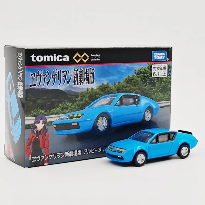 

TOMICA Premium Unlimited 08 Renault Alpine A310 | Евангелион Кацураги Мисато | Коллекционная модель автомобиля из сплава 1:64 в стиле аниме