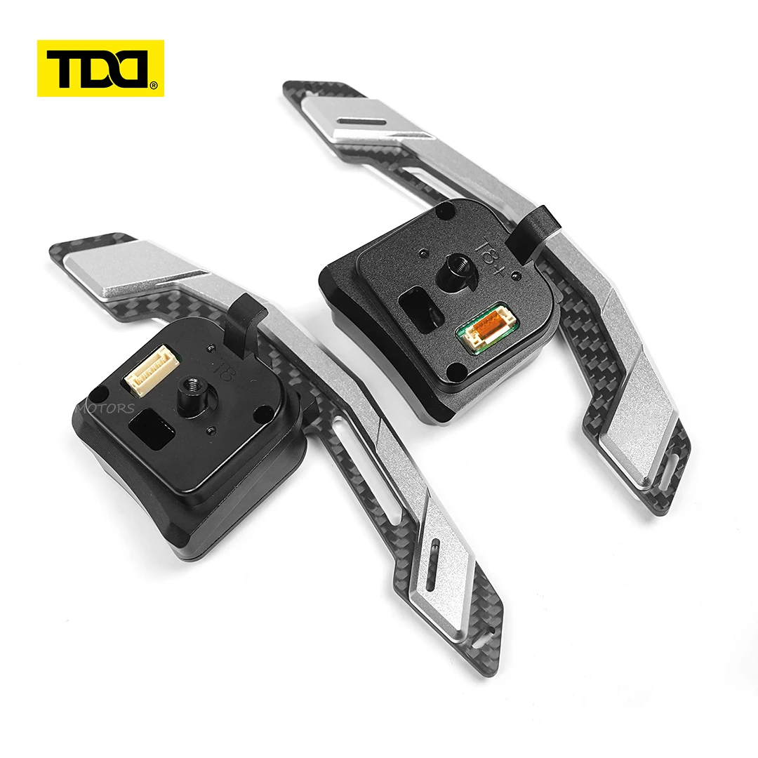 TDD Fif for AUDI R8 Colored Aluminum Alloy Magnetic Shift Paddles Magnetic Attraction Function Car Accessories