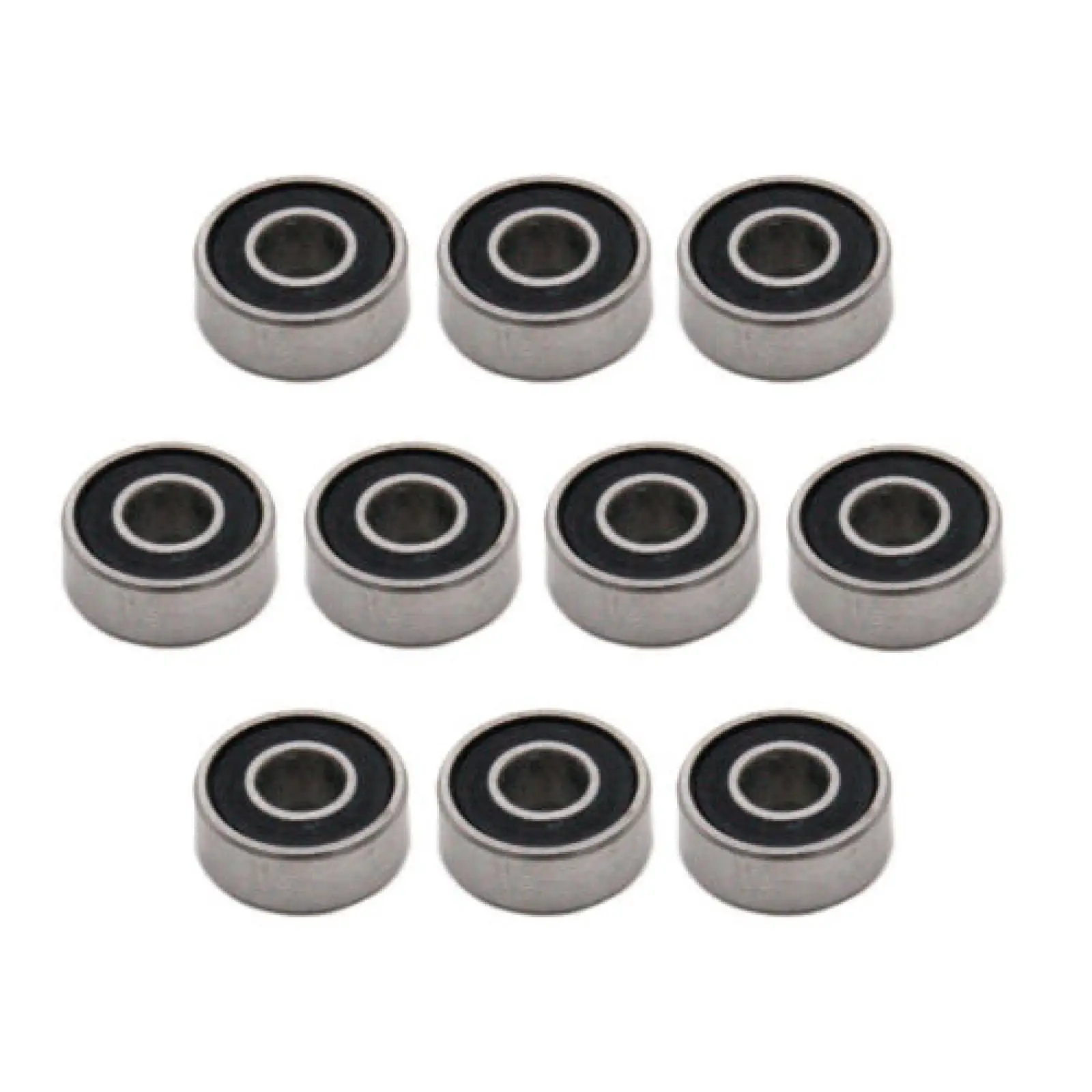 10PCS MR104-2RS Ball Bearings Double Metal Shielded 4x10x4mm Electric Shavers Small Motors Small Bearings  Minature