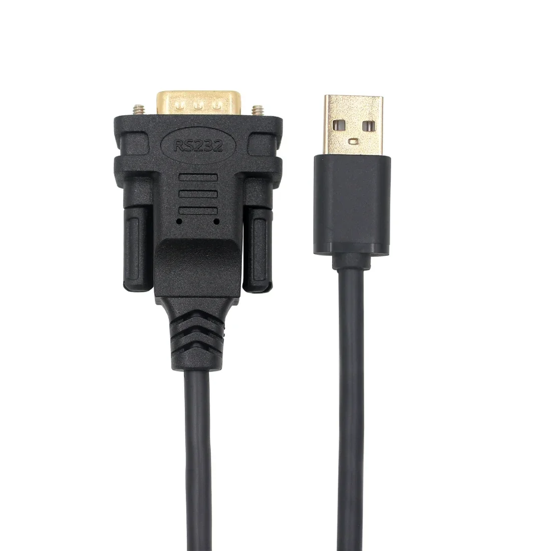 USB to RS232 Adapter Cable with FTDI FT232RL Chip, DB9 Pin Male to USB Debug Line for Cash Register Printer Support