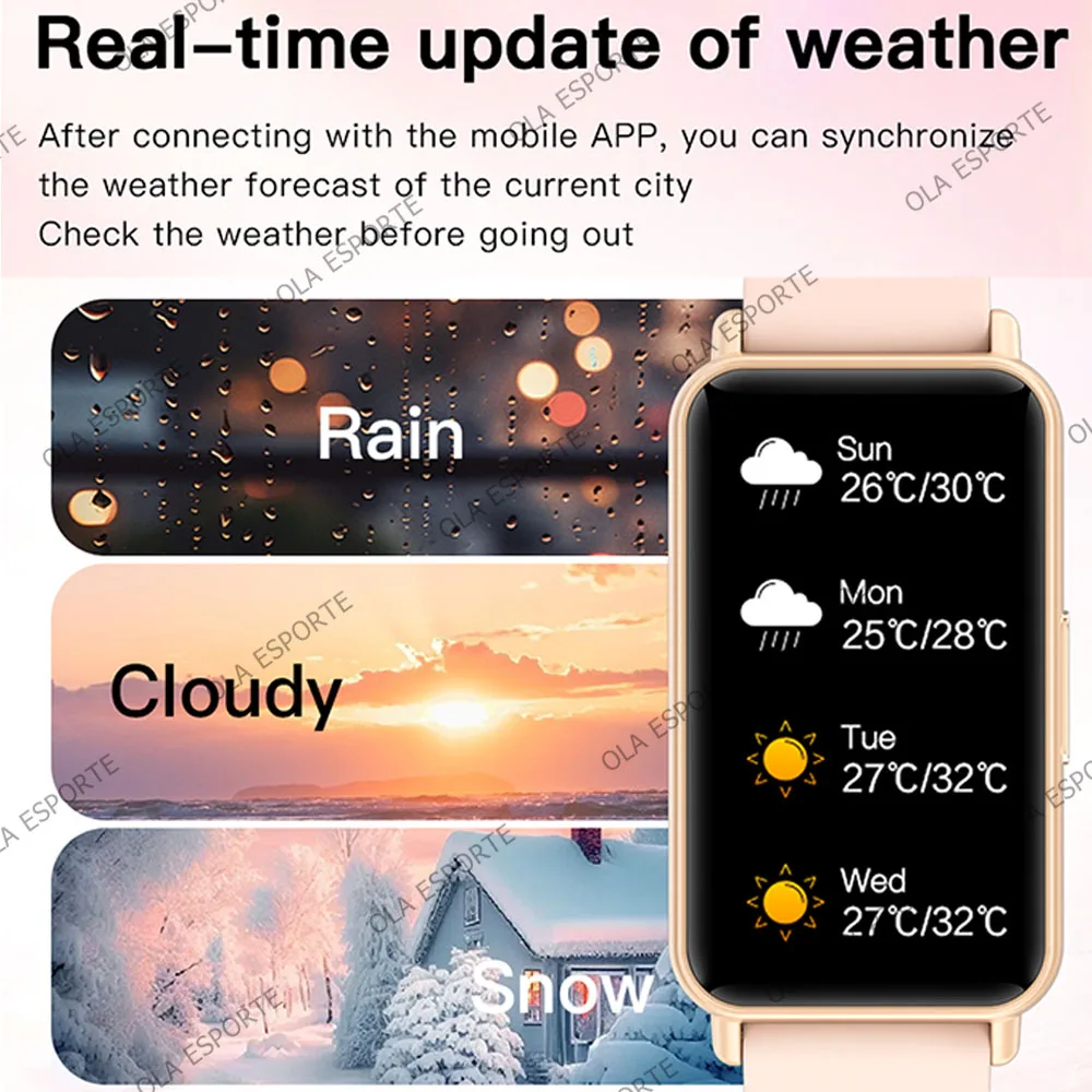 Men Women Healthy Smart Wristband AMOLED Bluetooth Call Voice Assistant Fitness Clock 100+Sports Modes Smart Bracelet Waterproof