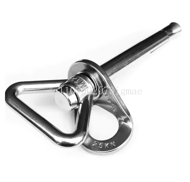 M12 * 150 removable anchor point Outdoor climbing hanging piece Integrated anchor point Removable and reusable