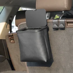 Car Trash Can Bin Organizer Garbage Cars Storage Pockets For Trash Can Closeable Waterproof outer skin Portable Car Accessories