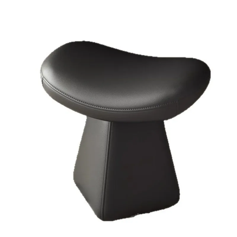 Makeup chair Home cloakroom Dresser stool, girls bedroom rotating shoe changing sofa stool