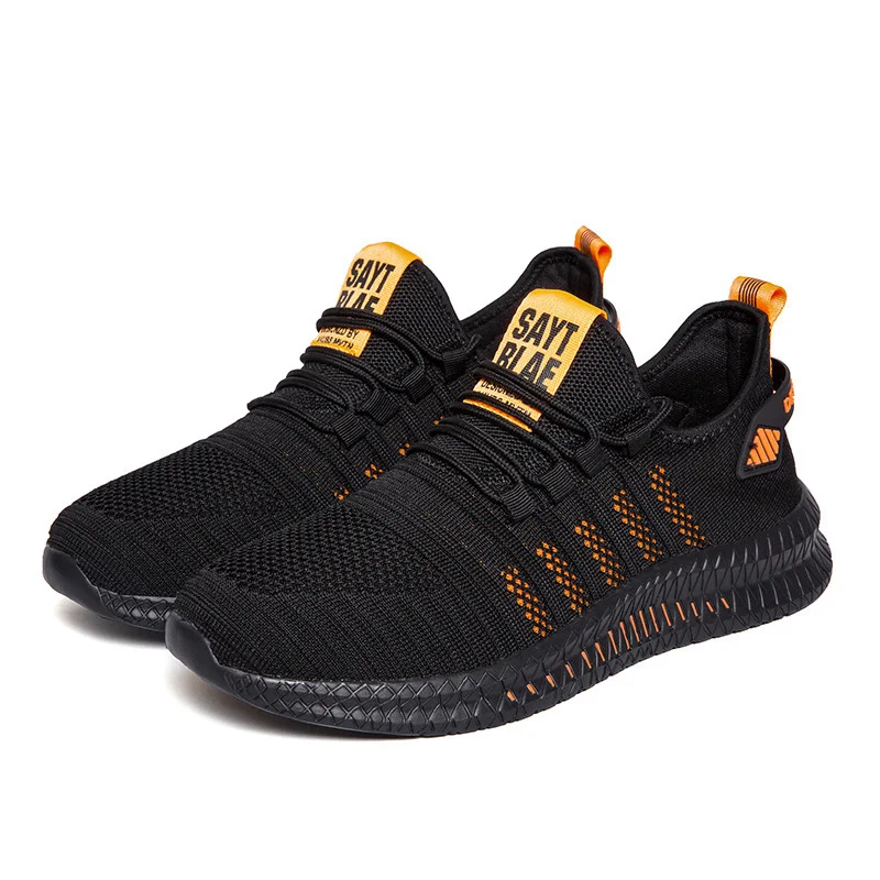 

Men's Sports Casual Shoes Spring Autumn Breathable Middle-aged Elderly Fashion Cloth All-match Shoes