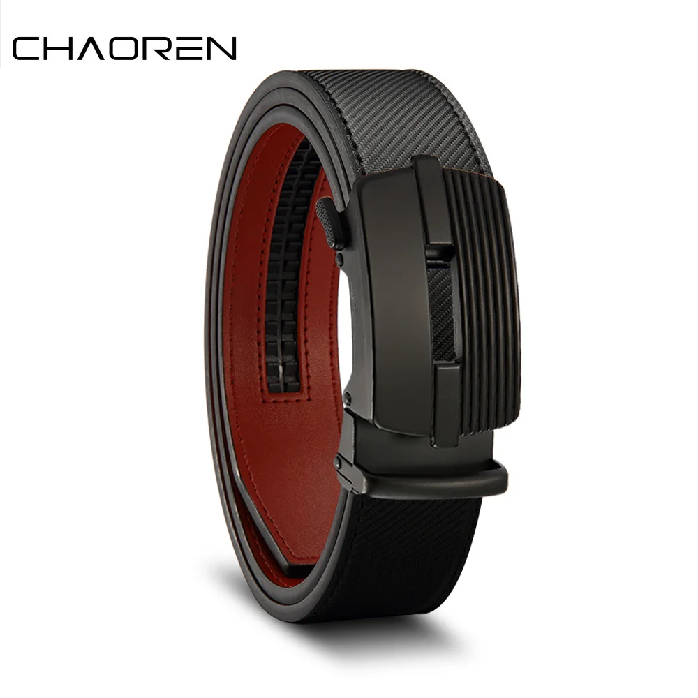 CHAOREN Genuine Leather Simple Belt For Women All-Match Vintage Gold Pin Buckle Belt Wide Casual Waistband