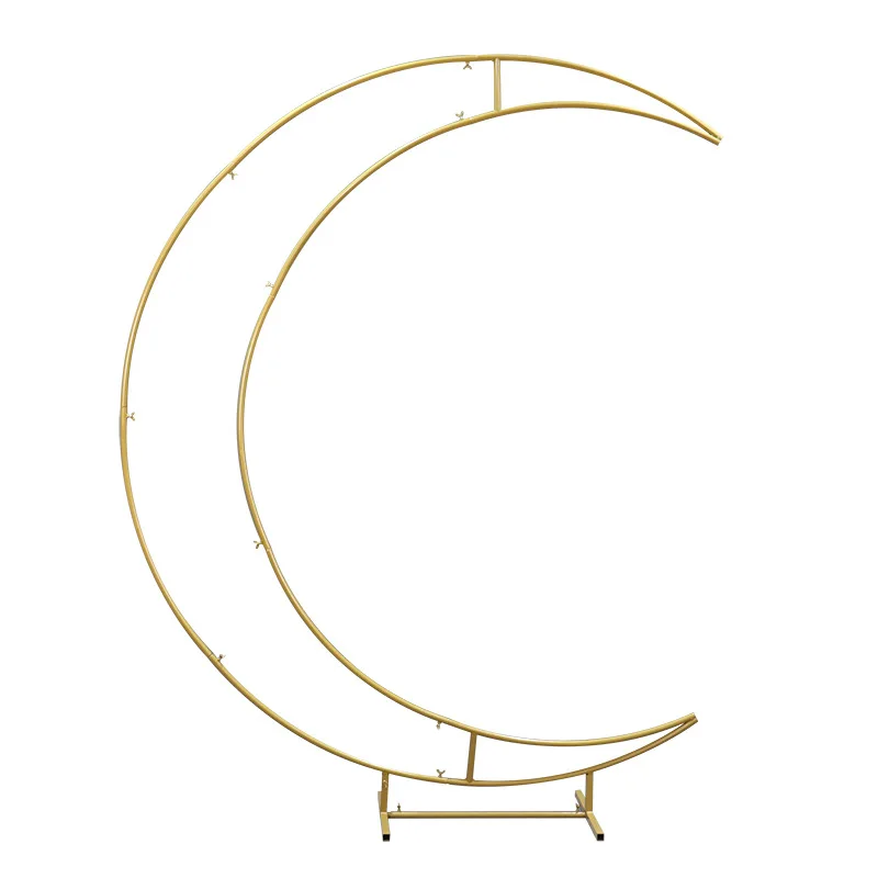zv-Wedding props, moon, railway, lead frame, hotel auditorium layout, window decoration, arch decoration, stage decoration*