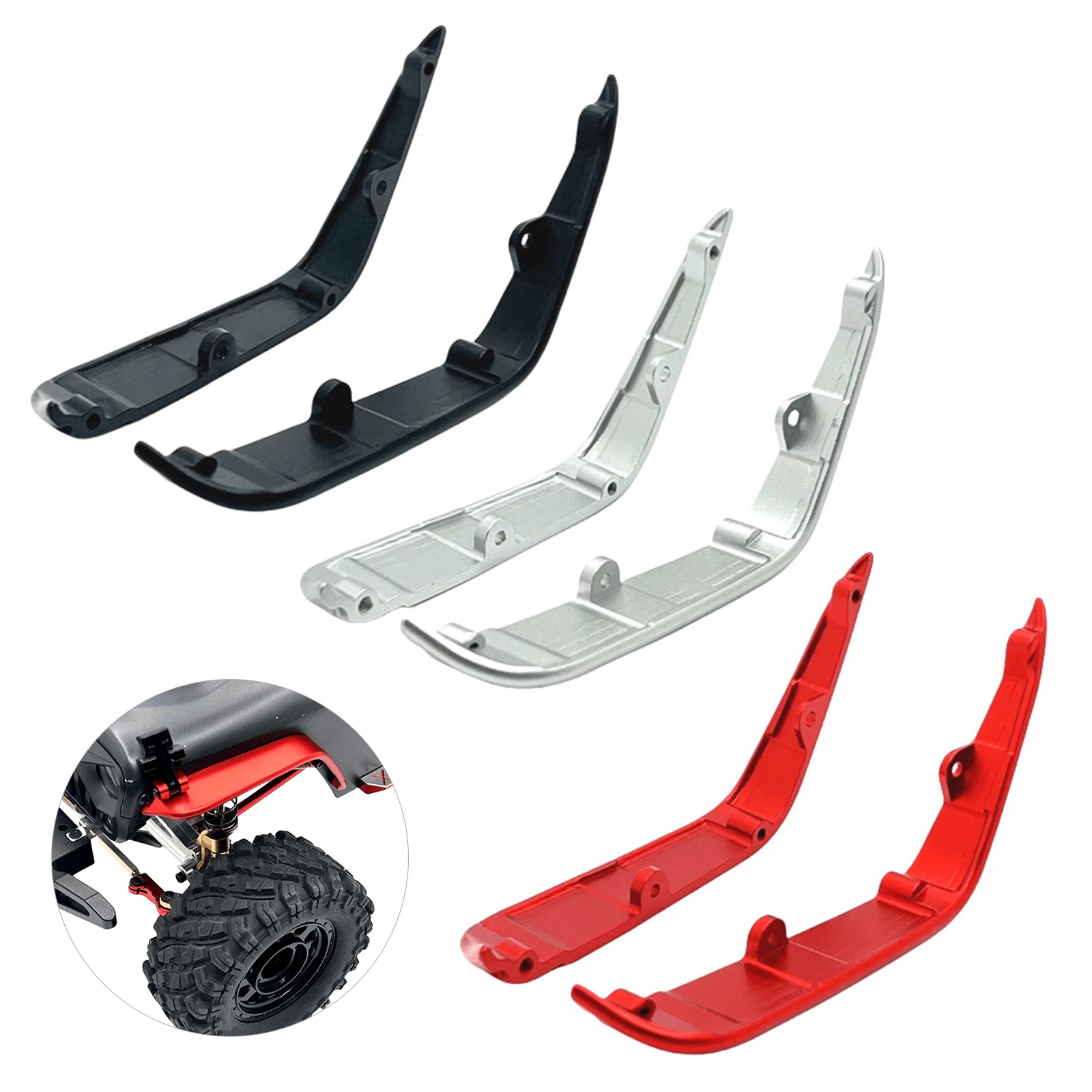 

Front Rear Wheel Arch Baffles for Hyper GO MJX 1/12 H12Y H12Y+ Metal Upgrade Parts Kit Rc Model Crawler Car Truck Buggy