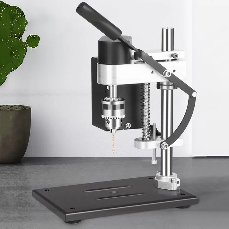 Micro perceuse d'établi de bureau, banc à vitesse Variable cc, perceuse électrique, poinçonneuse, perceuse de précision, Table de forage