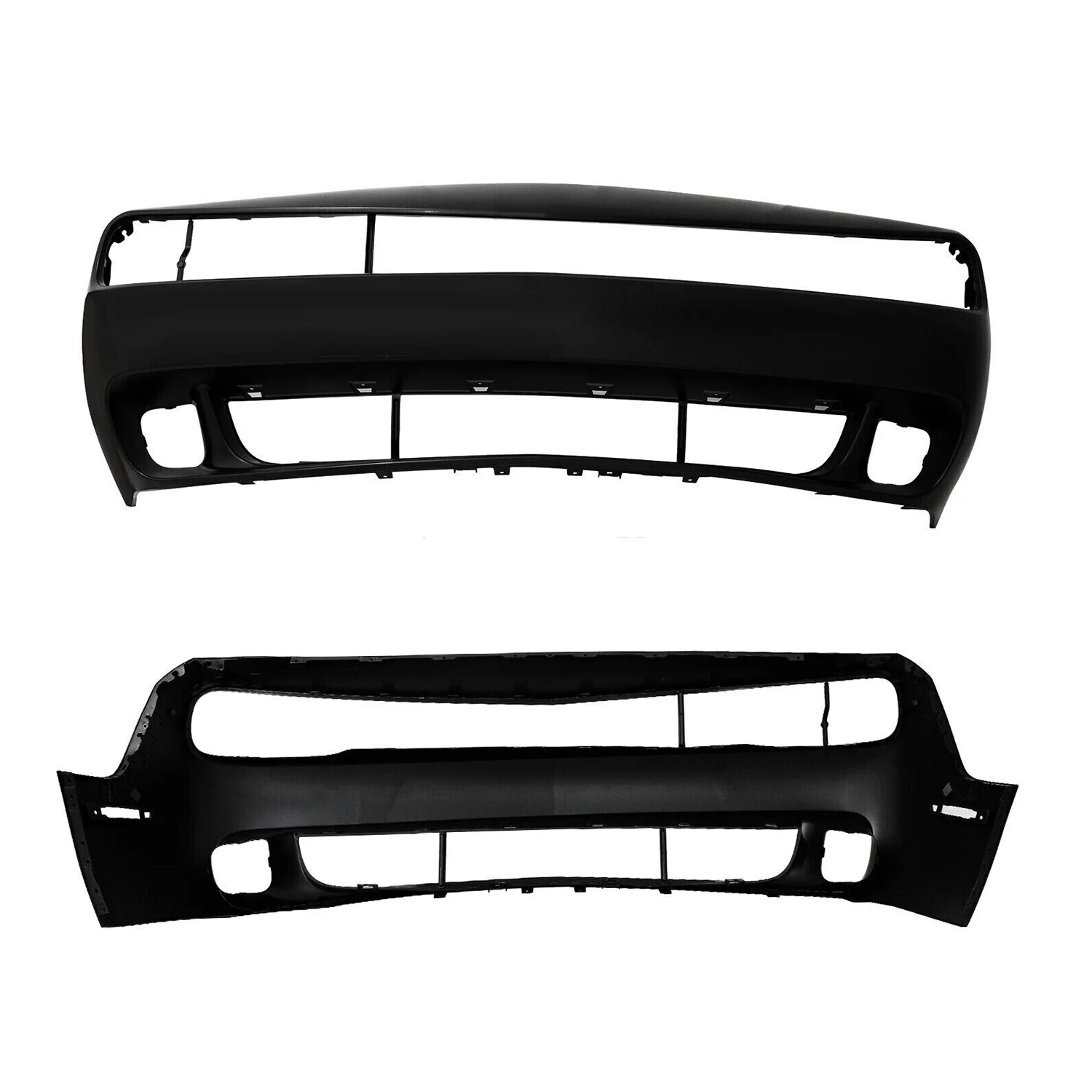 Body Kits bumper for Dodge Challenger 2015 2016 2017 2018 2019 2020 2021 2022 Demon Type Front Bumper Wide Fender Flares