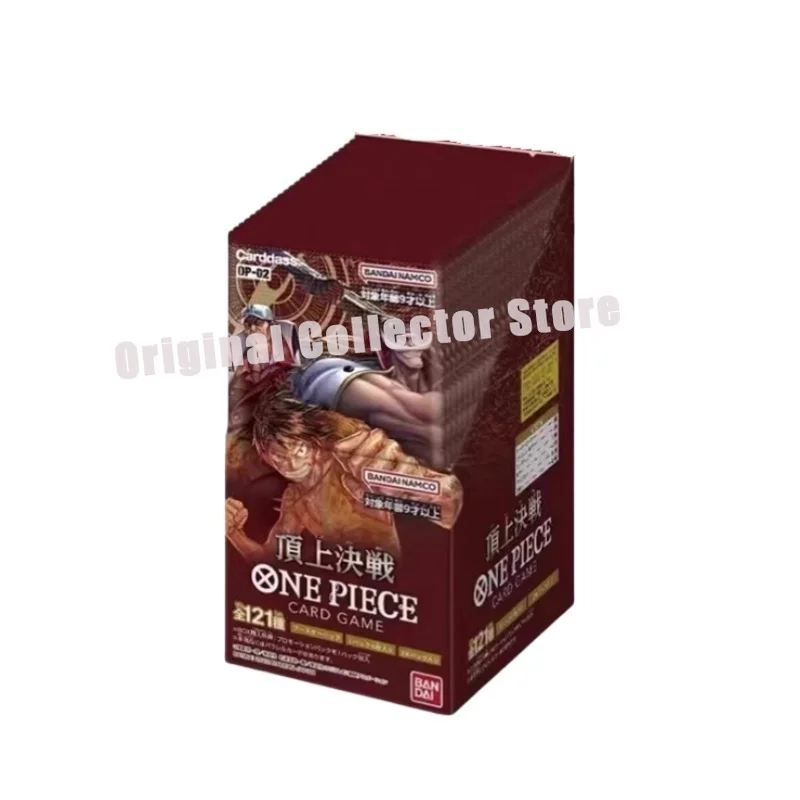 Originale Bandai One Piece Cards TCG Trading Game OPCG Autentico giapponese OP02 Rifornitura Borsa Top Battaglia decisiva Raccogliere regalo