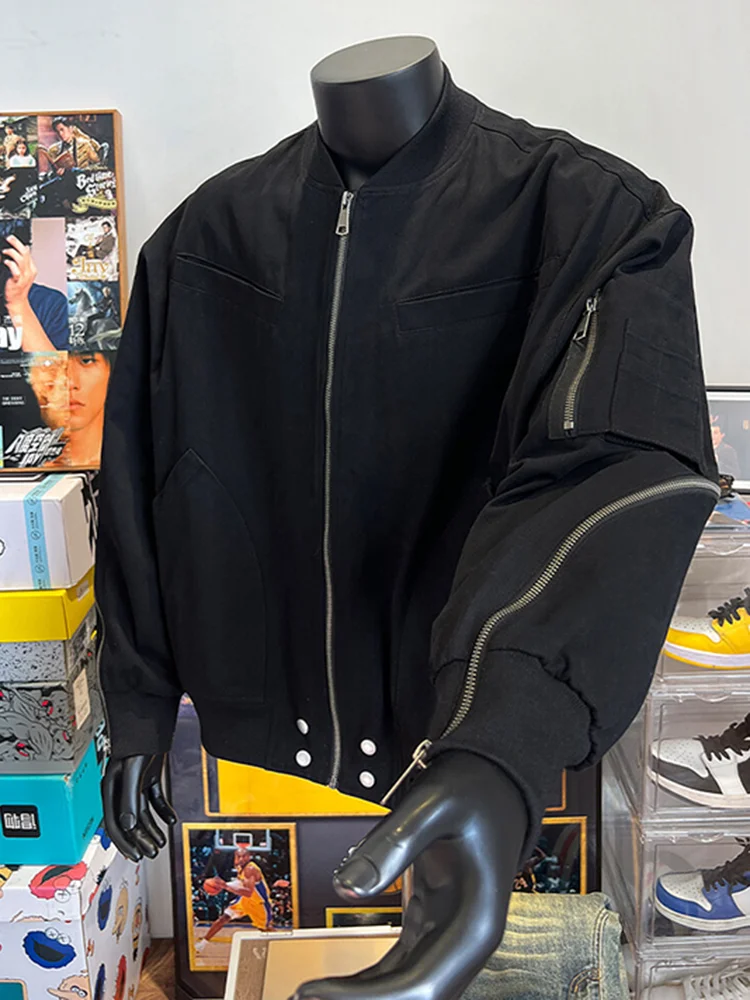 

Мужская куртка-бомбер Cleanfit на молнии, весенне-осенняя, для работы, в стиле бейсбольной формы, приталенная, модная, городская, ветрозащитная