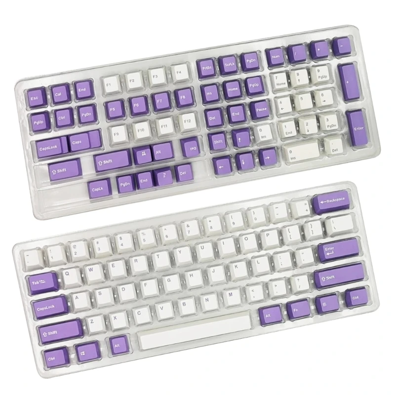 Keycaps PBT Bộ màu thăng hoa nhiệt cho bàn phím cơ