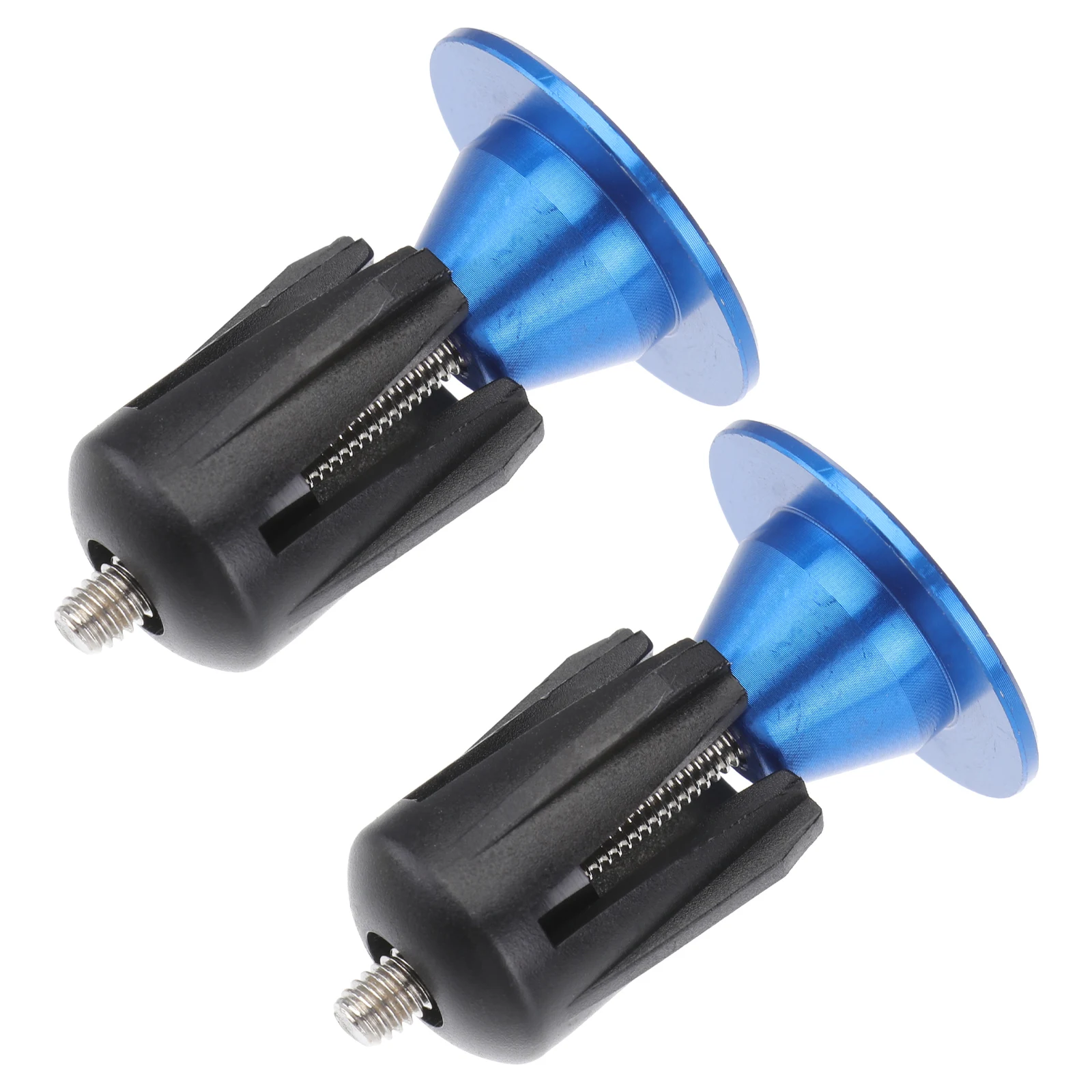 

Handlebar Plug Head End Caps Aluminum Alloy Blue Plugs for Mountain Bikes Road Bikes Bar Ends Lightweight Durable Easy Install