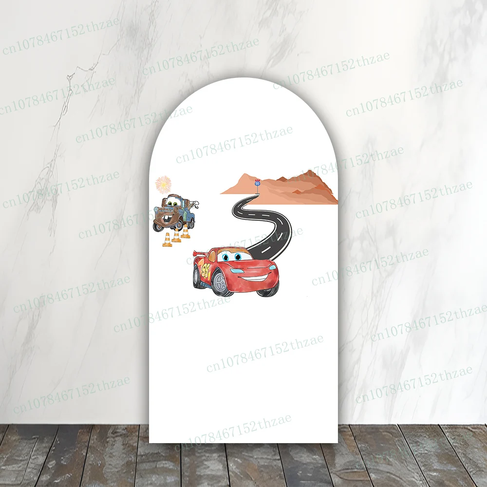 Cars Birthday Party Photo Background Arch Photography Backdrop Baby Shower  Photography Backdrop Decoration