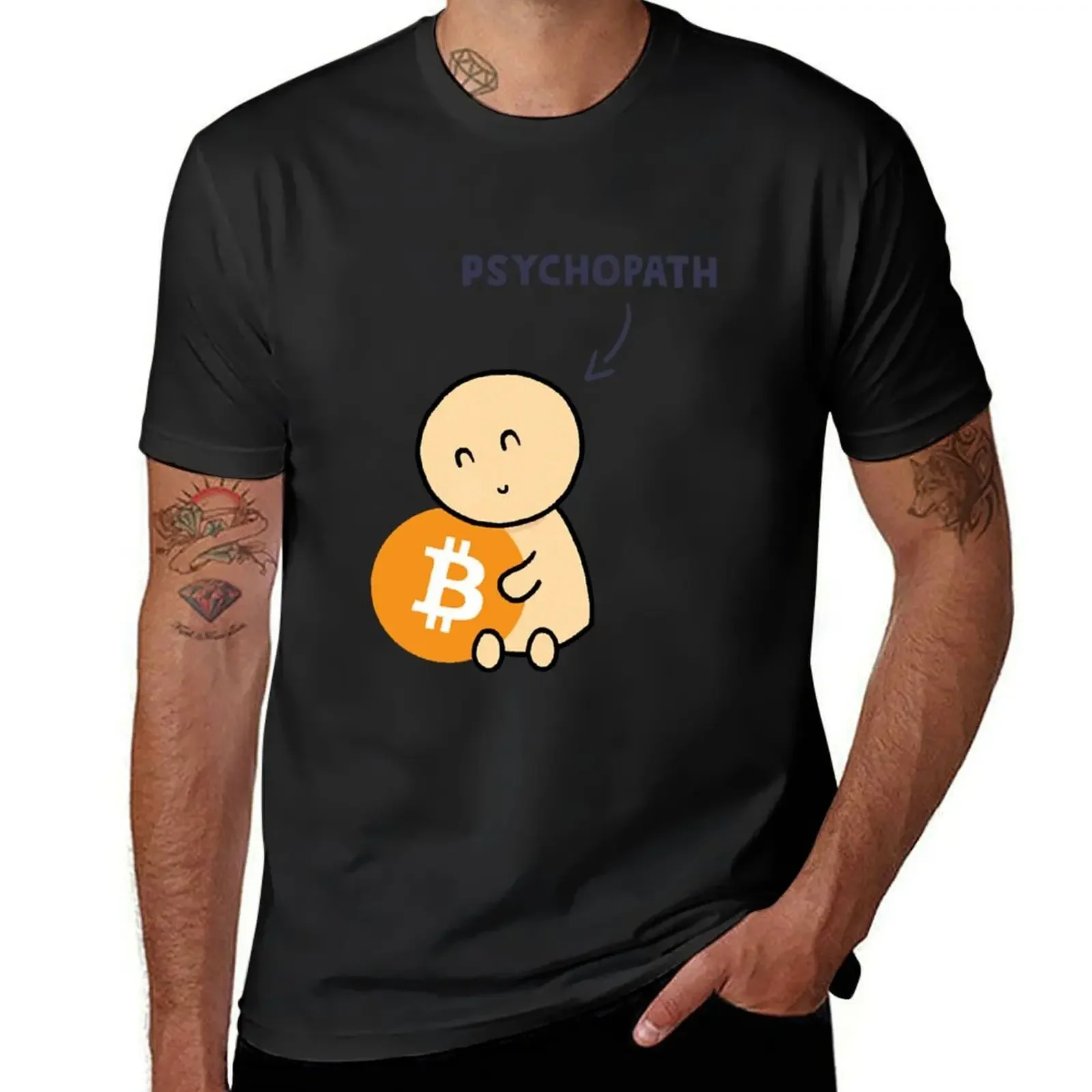 The Little Psychopath T-Shirt animal prinfor boys blanks summer clothes mens champion t shirts