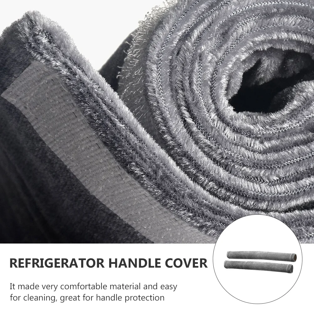 

2Pcs Multi-Use Refrigerator Handle Covers Kitchen Appliance Door Handle Protector Fridge Oven Protective Cover