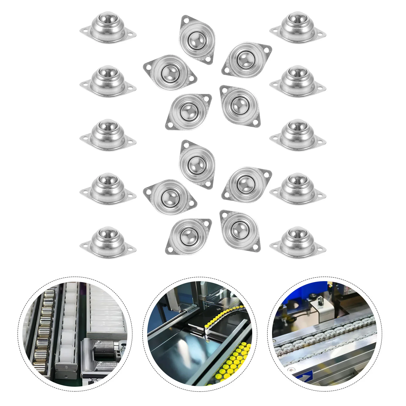

20 шт. роликовые подшипники, вращающиеся ролики, универсальные шариковые ролики, сменные колеса для электроприборов, офисные