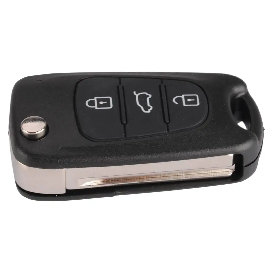 Flip Remote 3 Button Car Key Cover Fob Holder Shell Case Housing Bag Fit For Hyundai Kia Cerato TD Sorento Sportage Soul Koup view 2