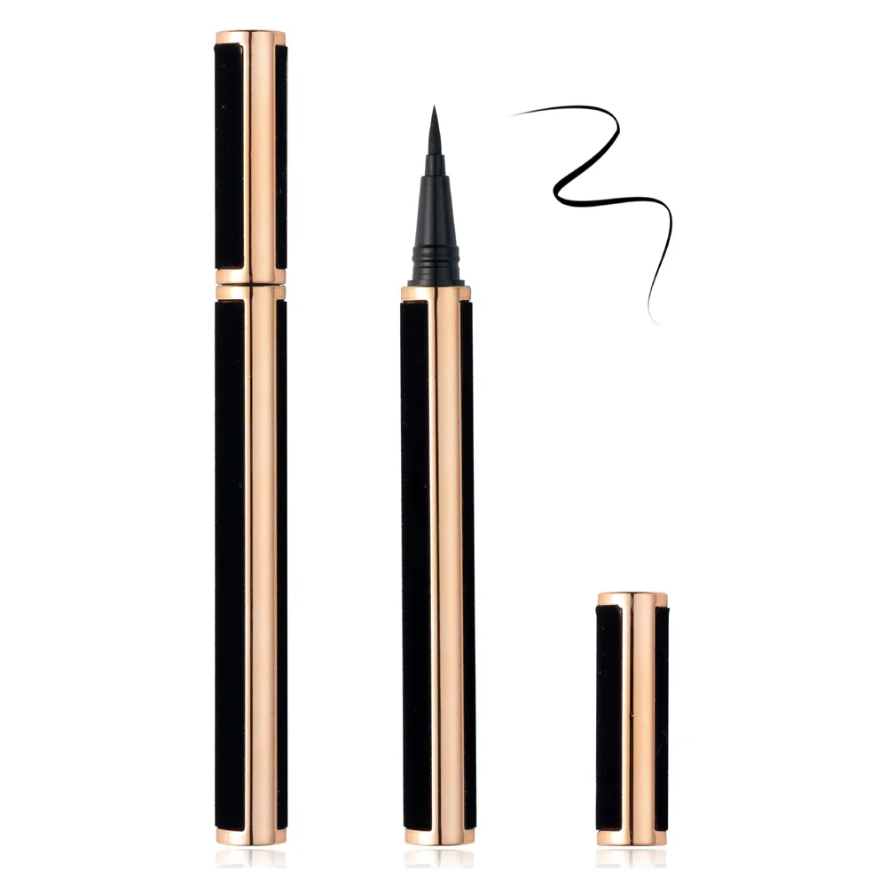 

Needed Waterproof Easy to use 2 in 1 Eye Liner Colorful Adhsive Liner Self-adhesive Eyeliner Magic Lash Glue Eyeliner Pen