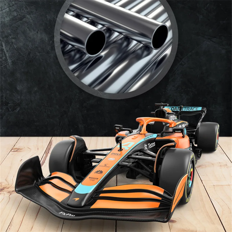 Lando Norris Racing modelo de carro para crianças, tamanho grande, 1:24, F1, MCL36, #4, fórmula um, simulação de liga, fundido, brinquedo modelo