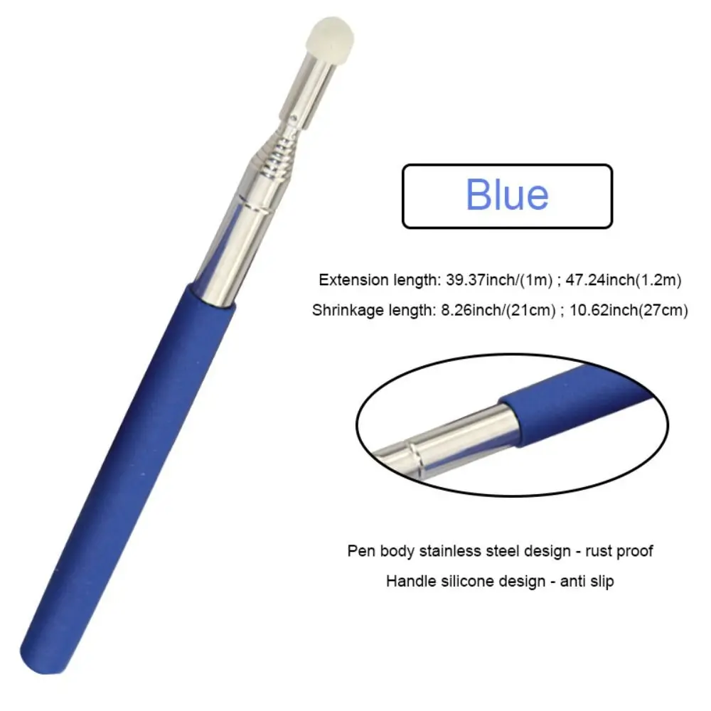 Screen Pen PPT Presentation Teaching Tools Whiteboard Pointer Pen Telescopic Rod Handheld Presenter Retractable Teaching Stick