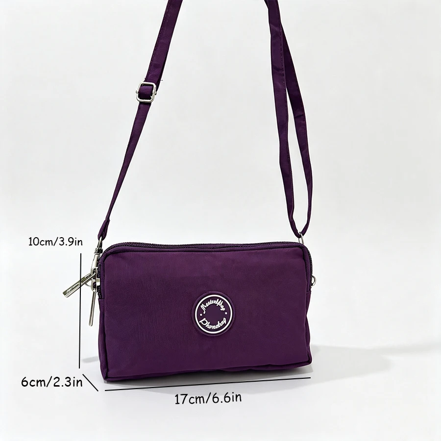 Mobile phone bag, new cross-body bag, single shoulder bag, waterproof small bag, canvas money bag