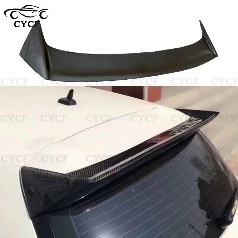 For Volkswagen VW Scirocco 2009 High quality Carbon Fiber Spoiler Tail fins Rear Trunk Guide Wing Rear Wing Body Kit