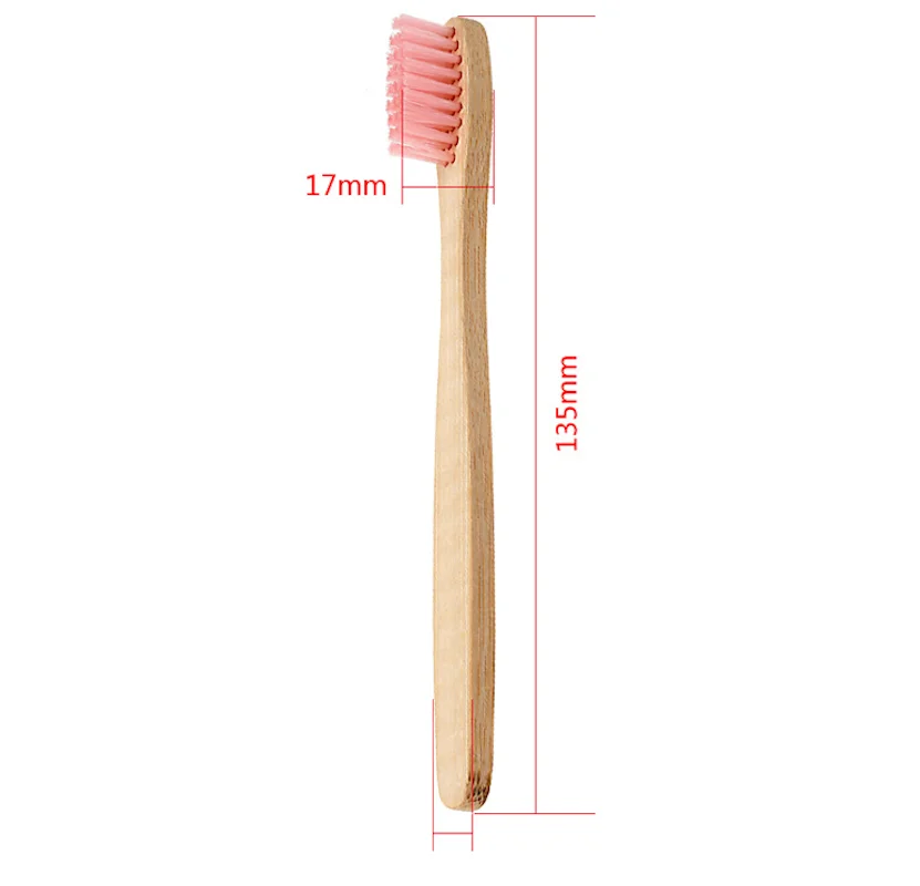 8/12Pcs Children\'s Bamboo Toothbrushes Paper Bags Soft Bristles Bamboo Charcoal Independent Packaging Toothbrushes Portable