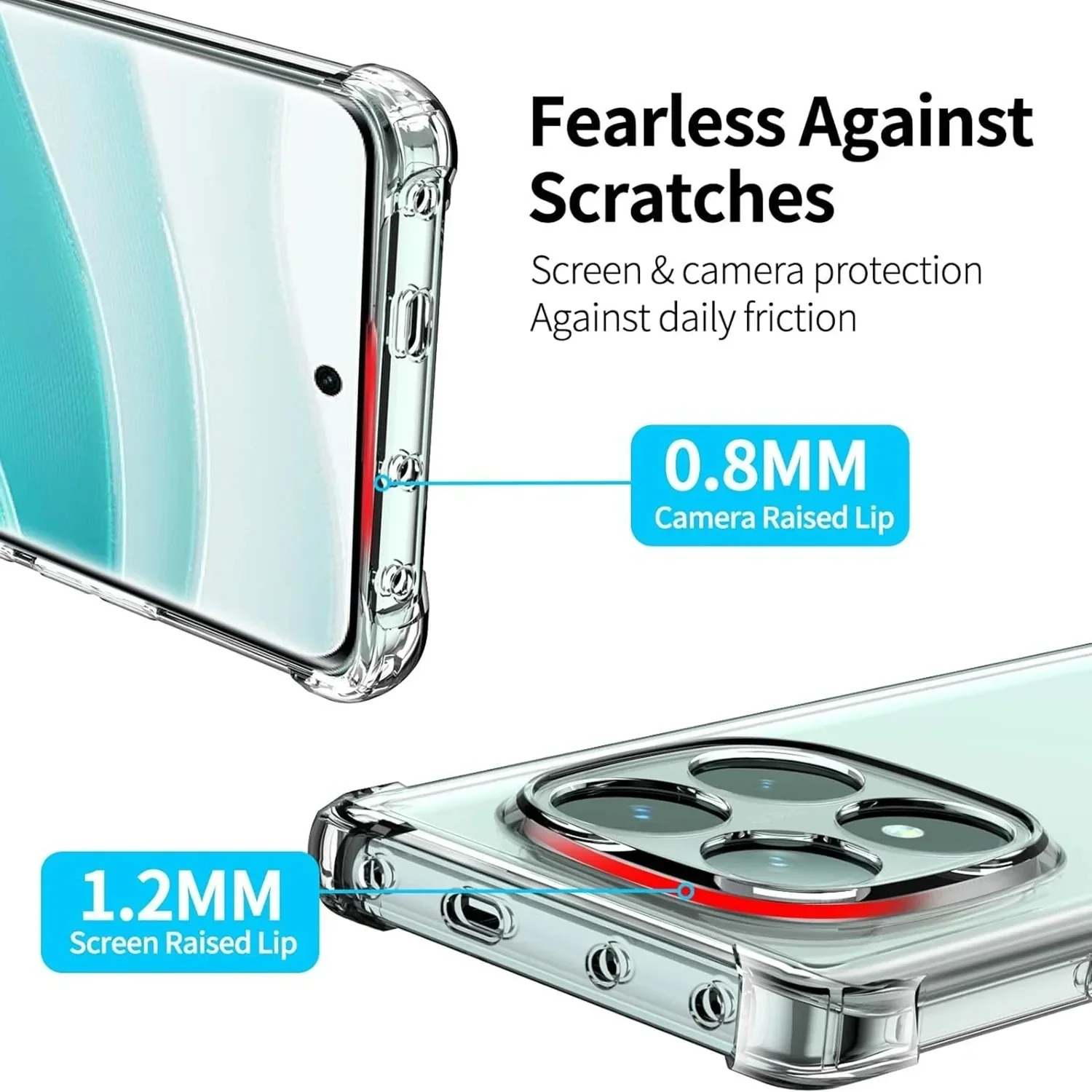 Etui Redmi Note14Pro Transparent Crystal TPU Soft BackCover For Redmi Note14 Pro Note 14 Pro Clear Shockproof Coque