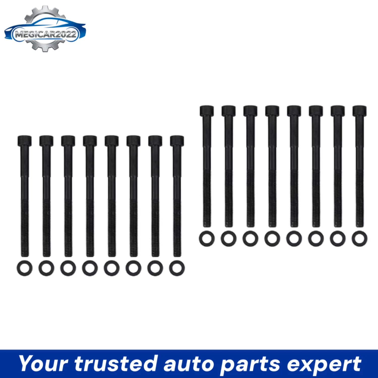 Juego de Pernos de Culata para Motor 4.0 L Compatible con Toyota FJ Cruiser 4Runner Tacoma 03-09 1GRFE 2GR-FSE 4GR-FSE 2GRFXE 4.0L V6 GAS ES72249